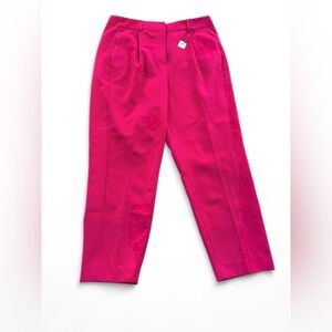 NWT Express Hot Pink Trouser Pants Sz 14 Regular